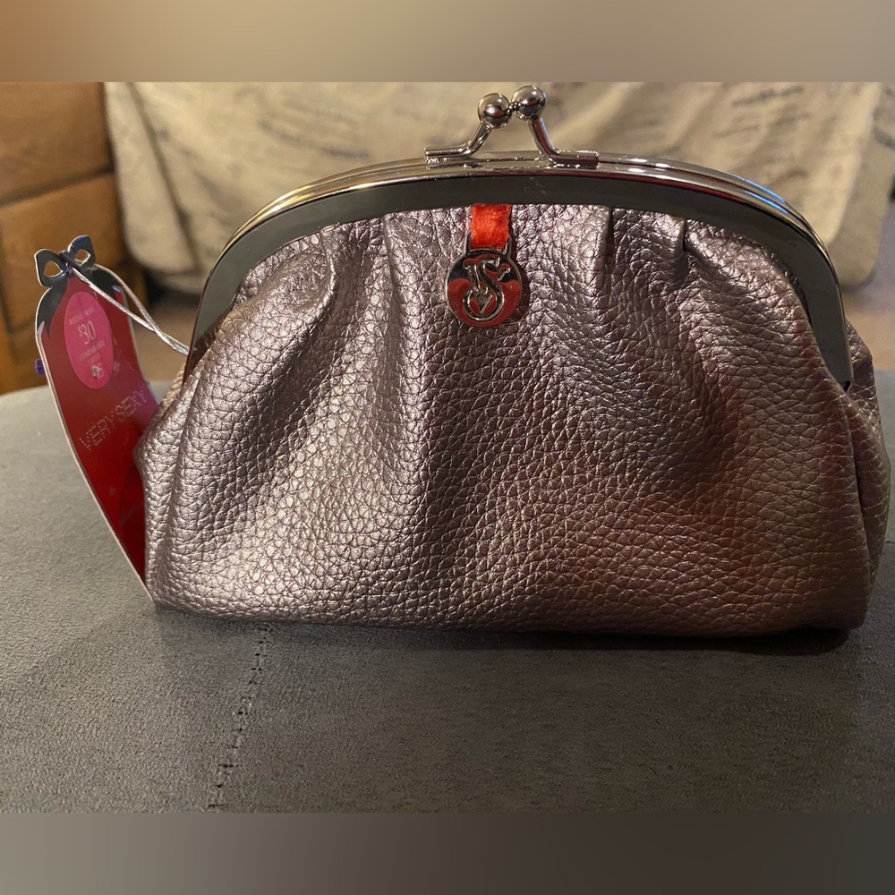 Victoria Secret Small Gold Purse NWT
